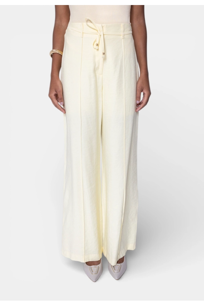 Produto Calça Gabip Alfaiataria Feminina Amarela 