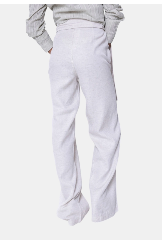 Produto Calça Gabip Pantalona Cinto Feminina Linho