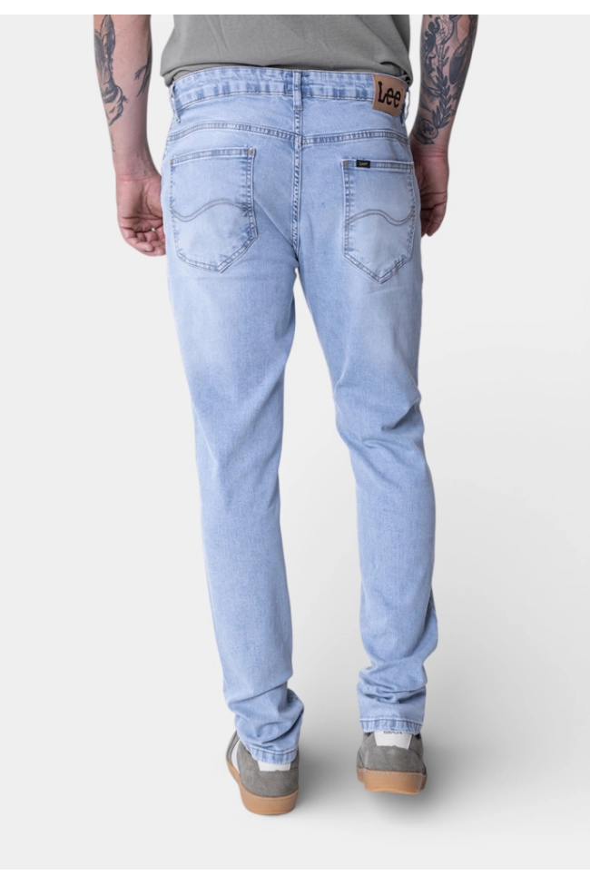 Produto Calça Lee Skinny Malone Masculina Jeans Claro