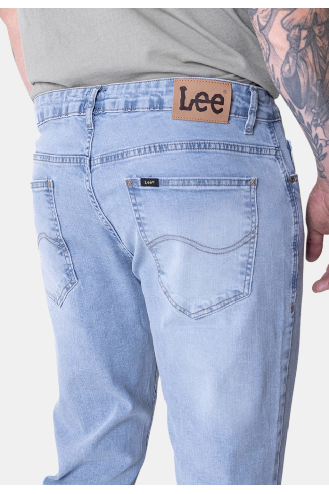 Produto Calça Lee Skinny Malone Masculina Jeans Claro