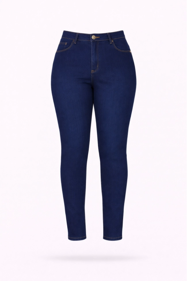 Produto Calça Max Denim Skinny Plus Size Feminina Jeans