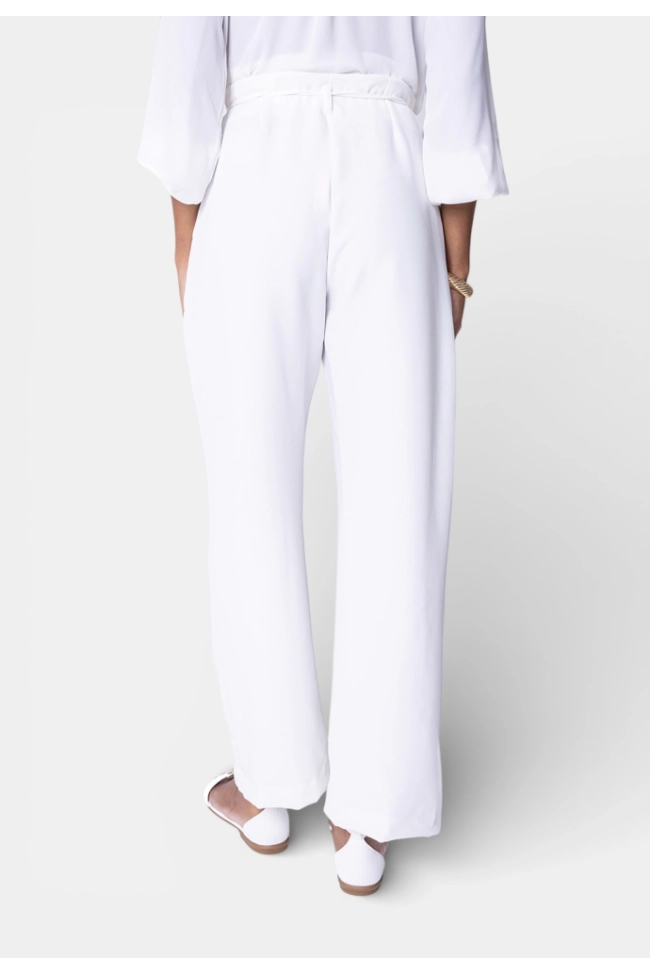 Produto Calça Rovitex Alfaiataria Feminina Off White