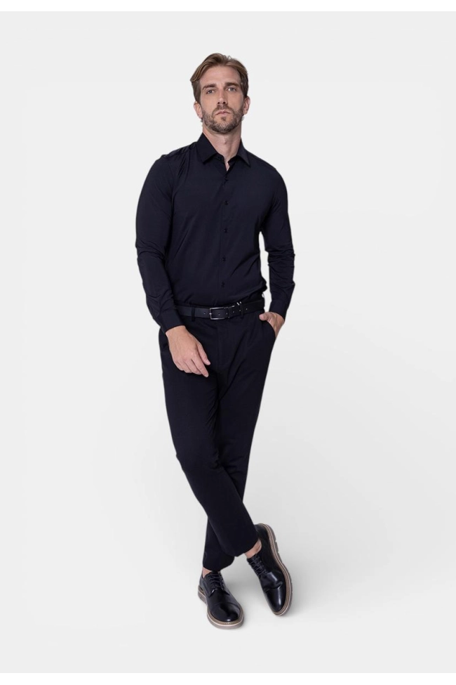 Produto Camisa Crocker Manga Longa Masculina Preta