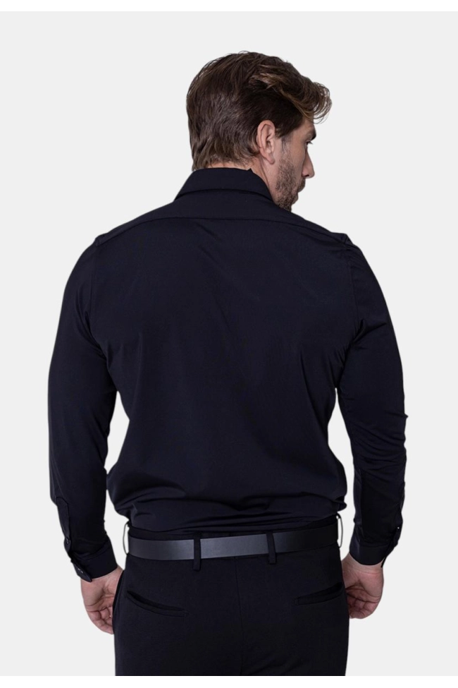 Produto Camisa Crocker Manga Longa Masculina Preta