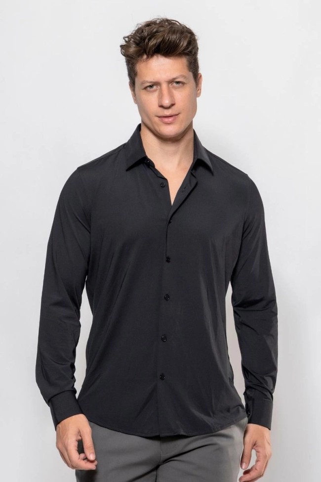 Produto Camisa Crocker Manga Longa Masculino Preto