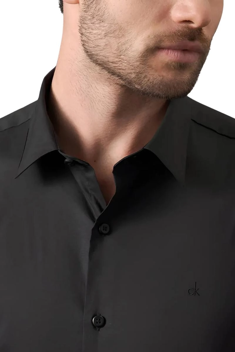 Camisa Manga Longa Calvin Klein Masculina Preta Produto Camisa Manga Longa Calvin Klein Masculina Preta