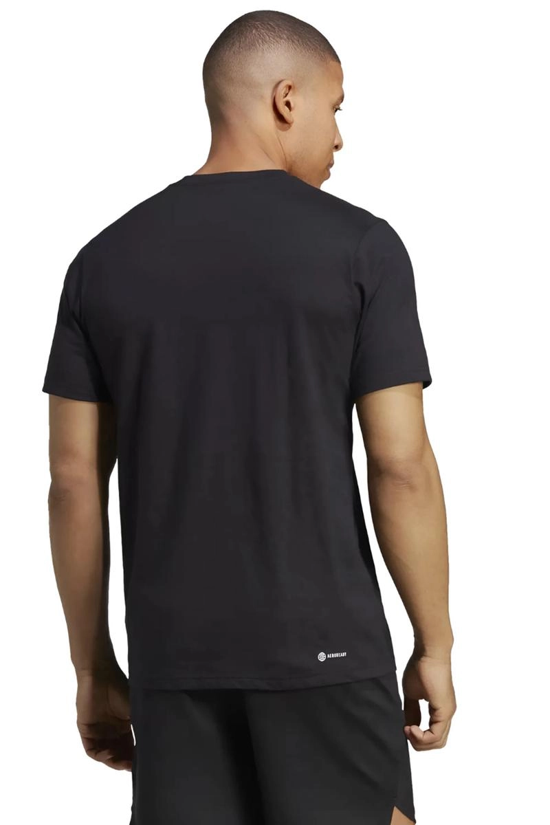 Camiseta Adidas Essentials Manga Curta Masculina Preta Produto Camiseta Adidas Essentials Manga Curta Masculina Preta