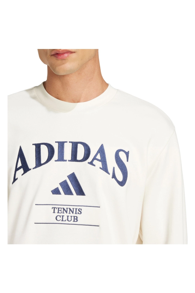 Camiseta Adidas Heritage Graphic Crew Masculina Bege Produto Camiseta Adidas Heritage Graphic Crew Masculina Bege