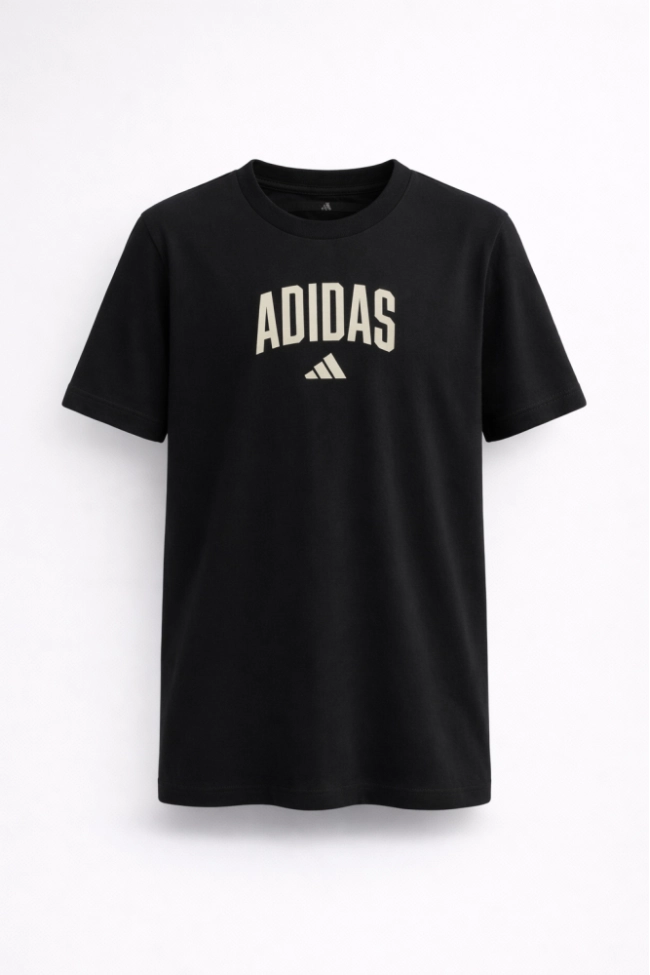 Camiseta Adidas Manga Curta Juvenil Masculina Preta Produto Camiseta Adidas Manga Curta Juvenil Masculina Preta