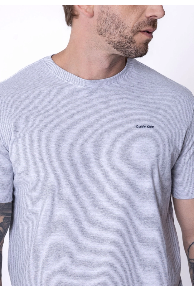 Produto Camiseta Calvin Klein Manga Custa Masculina 