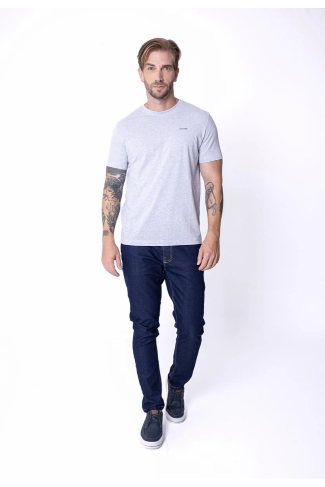 Produto Camiseta Calvin Klein Manga Custa Masculina 