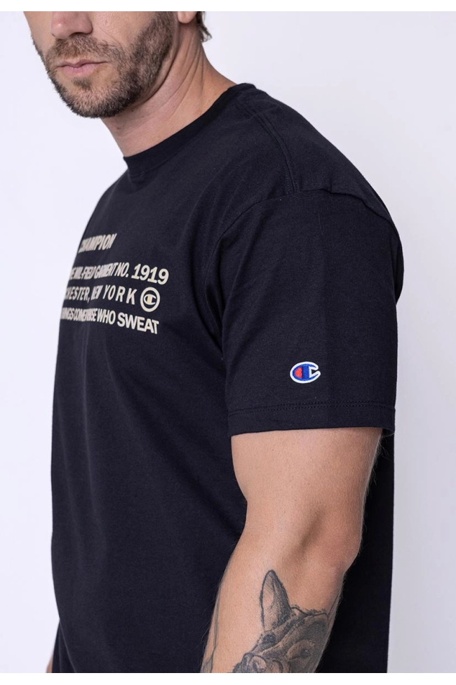 Produto Camiseta Champion Masculina Preta
