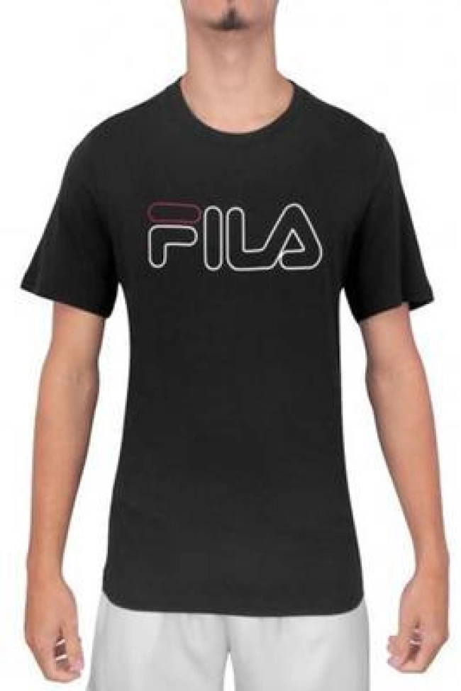 Produto Camiseta Fila Manga Curta Letter Algodão Masculino