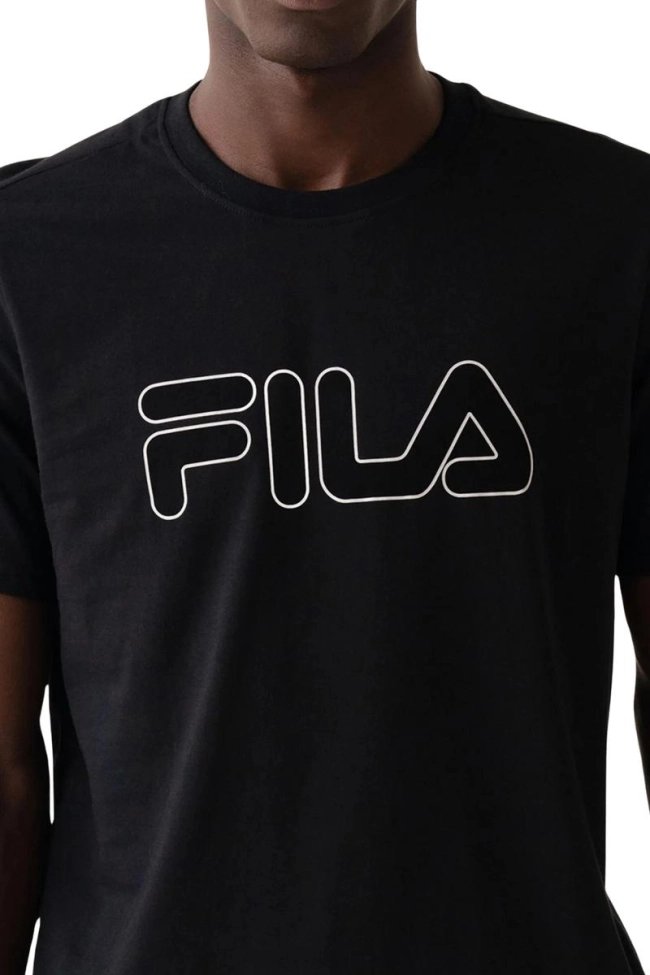 Produto Camiseta Fila Manga Curta Letter Algodão Masculino