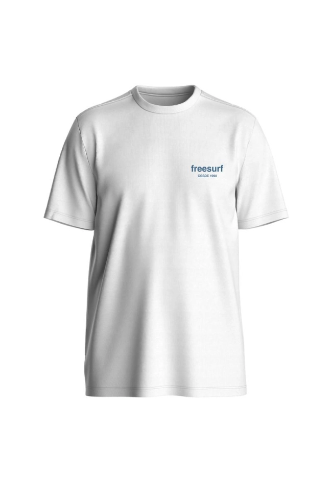 Produto Camiseta FreeSurf Manga Curta Estampado Masculino Branco 
