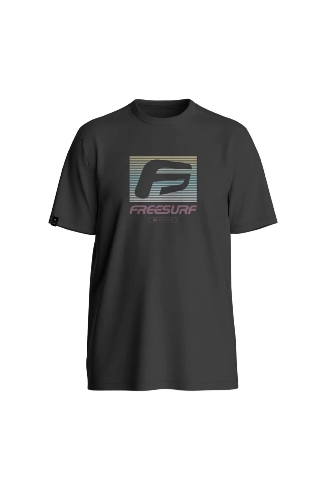 Camiseta FreeSurf Manga Curta Estampado Preto Produto Camiseta FreeSurf Manga Curta Estampado Preto