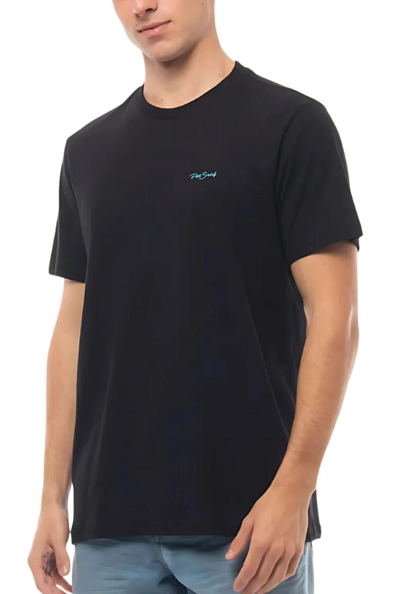 Camiseta Freesurf Masculina Preta Produto Camiseta Freesurf Masculina Preta