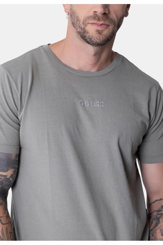 Produto Camiseta Guess Manga Curta Masculina Verde