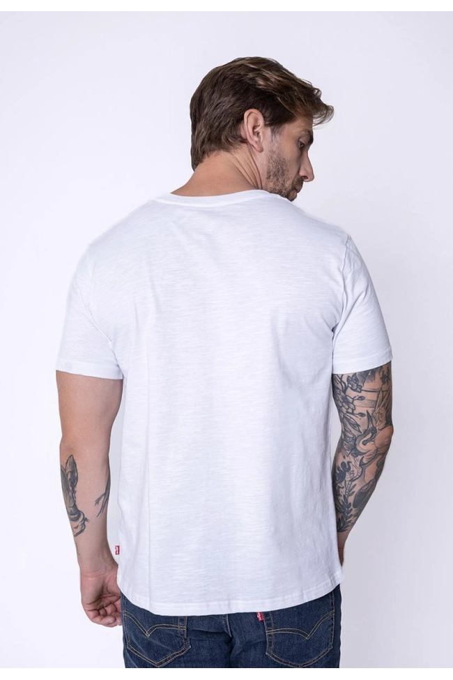 Produto Camiseta Levis Crewneck Tee Masculina Branca