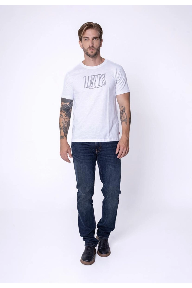 Produto Camiseta Levis Crewneck Tee Masculina Branca