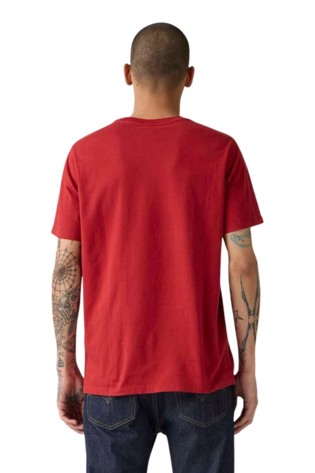Produto Camiseta Levis Manga Curta Classic Tee Masculino Vermelho 