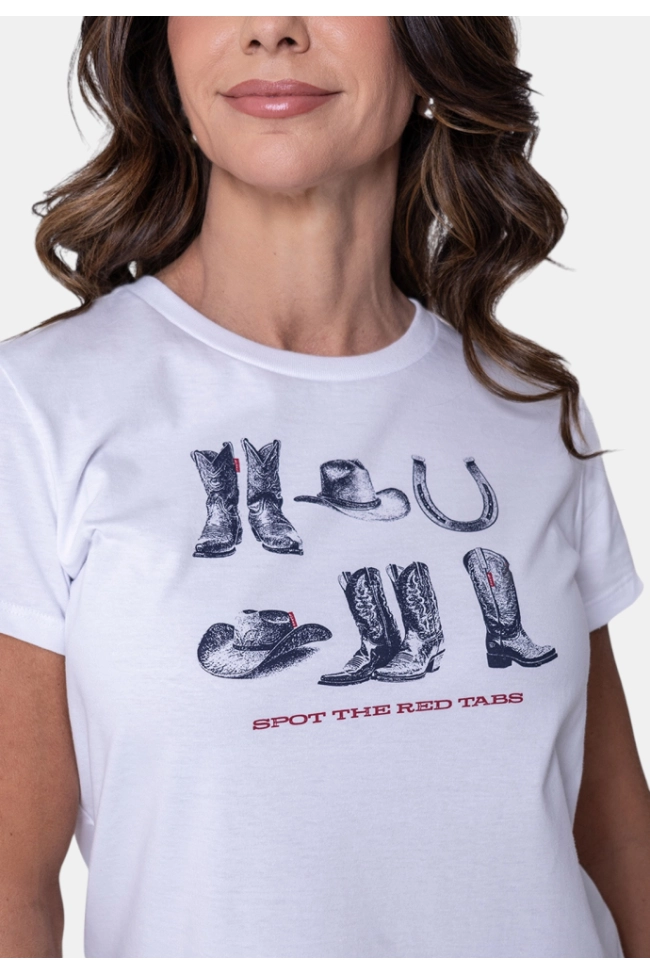 Produto Camiseta Levis Manga Curta Feminina 