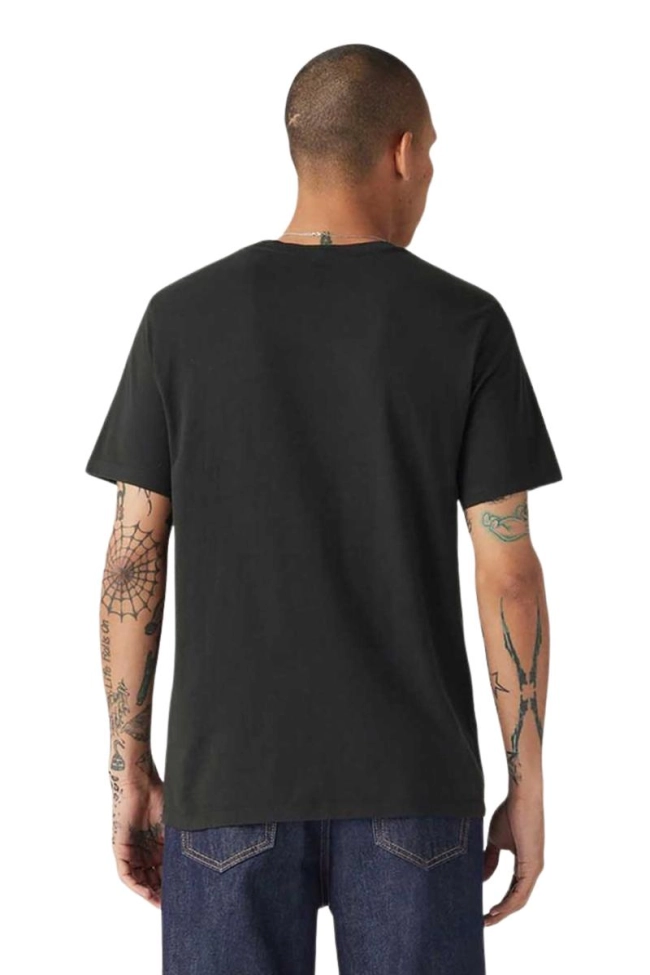 Produto Camiseta Levis Manga Curta Masculino Preto/Vermelho 