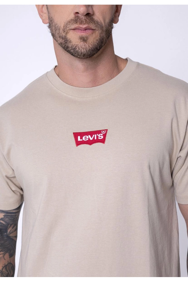 Produto Camiseta Levis Vintage Fit Graphic Masculina Nude