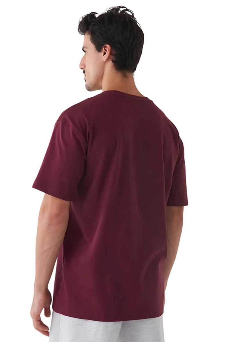 Camiseta New Balance Manga Curta Masculina Ameixa Produto Camiseta New Balance Manga Curta Masculina Ameixa