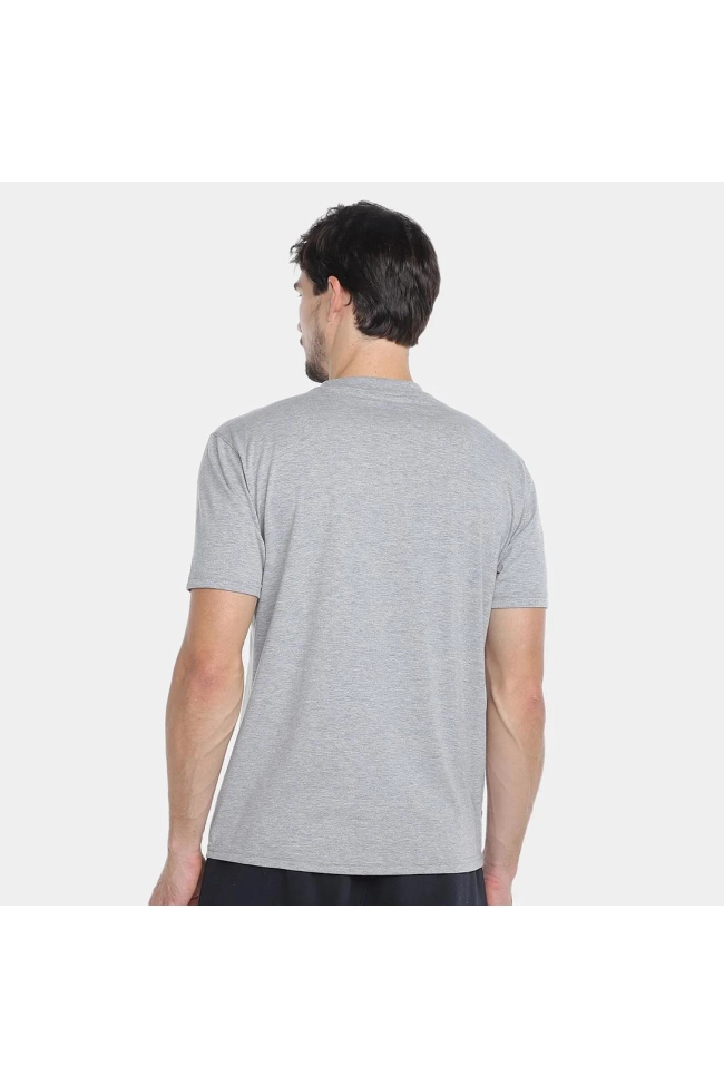 Camiseta New Balance Manga Curta Masculino Cinza Produto Camiseta New Balance Manga Curta Masculino Cinza