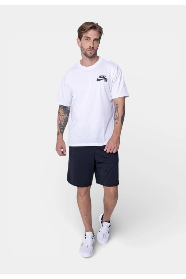 Produto Camiseta Nike Manga Curta SB Masculina Branca
