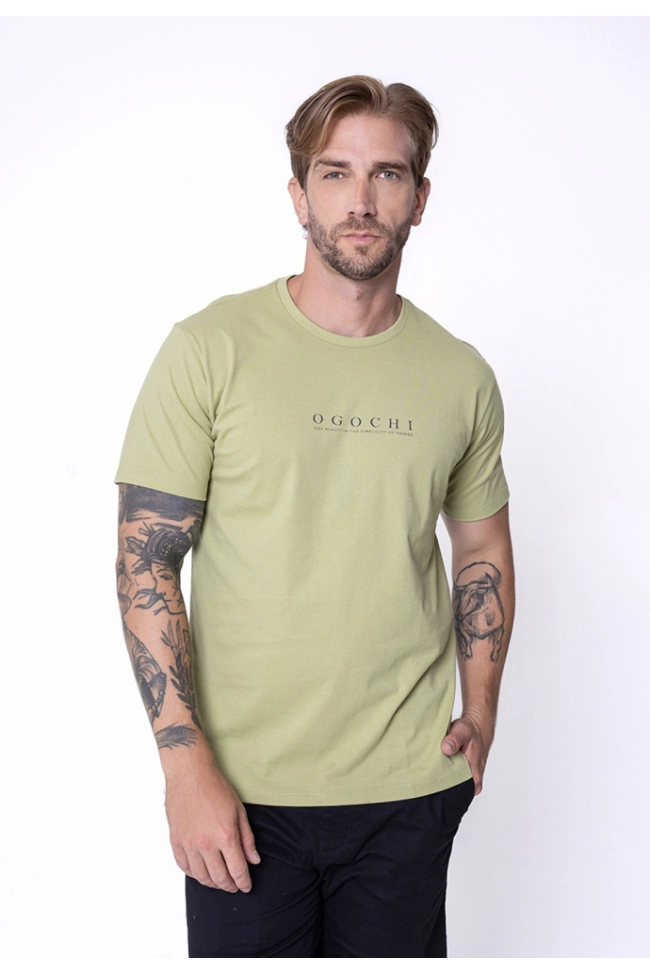 Produto Camiseta Ogochi Masculina Pistache