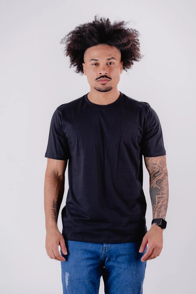 Camiseta Polo Brasil Basic Go Masculina Preto Produto Camiseta Polo Brasil Basic Go Masculina Preto