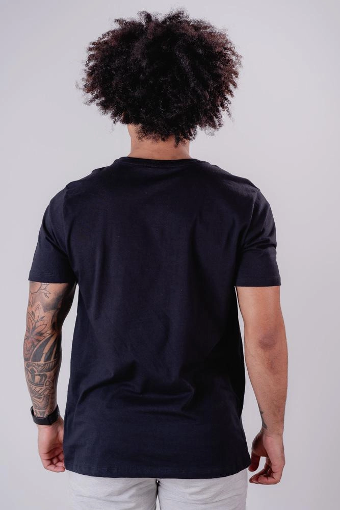 Camiseta Stress Basica Masculina Preta Produto Camiseta Stress Basica Masculina Preta