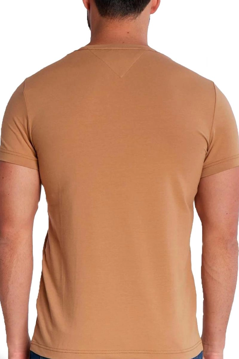 Produto Camiseta Tommy Hilfiger Basic Masculina Caqui