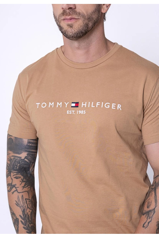 Produto Camiseta Tommy Hilfiger Manga Curta Masculina 
