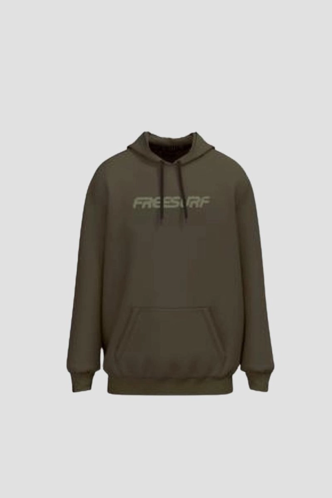 Produto Canguru Freesurf Classic Logo Minimalista Masculino Verde Militar