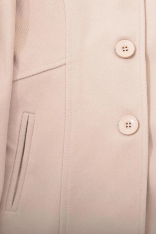 Produto Casaco La Marca Lã Batida Com Capuz Feminino Bege