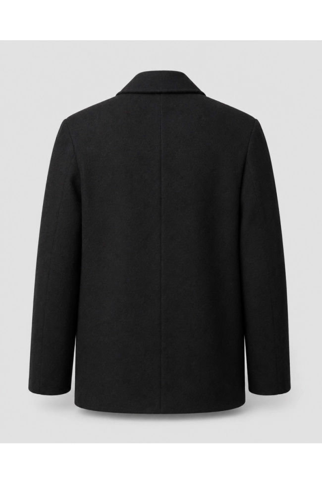 Produto Casaco La Marca Lã Masculino Preto 