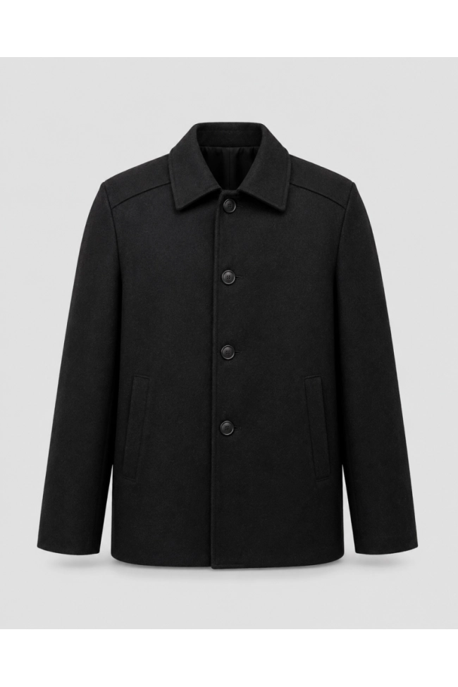 Produto Casaco La Marca Lã Masculino Preto 