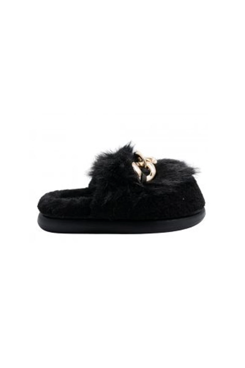 Chinelo Flowfa Pano Corrente Chloe Preta Produto Chinelo Flowfa Pano Corrente Chloe Preta