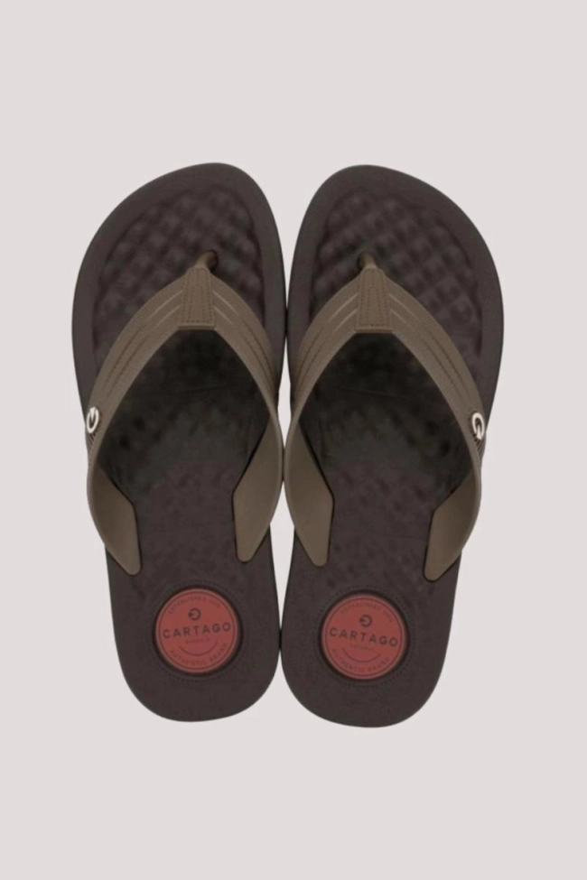 Produto Chinelo Grendene Cartago Arizona Masculino Marrom 
