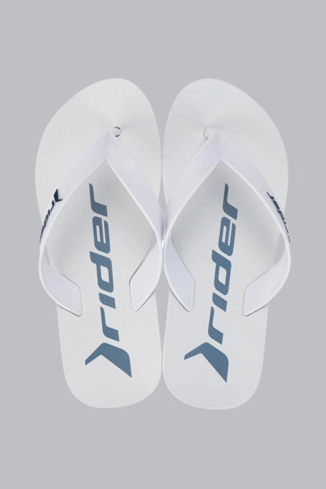 Produto Chinelo Rider Feel Grendene Masculino Branco/Azul