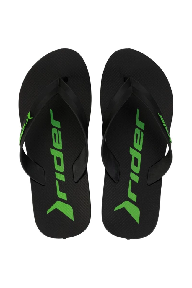 Produto Chinelo Rider Feel Grendene Masculino Preto/Verde