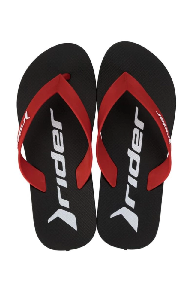 Produto Chinelo Rider Feel Grendene Masculino Preto/vermelho/ branco 