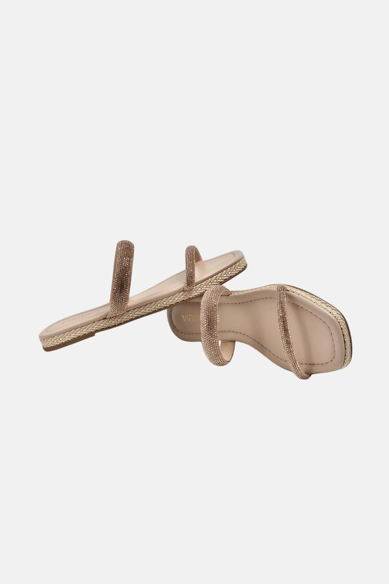 Chinelo Via Marte Rasteira Feminino Creme Produto Chinelo Via Marte Rasteira Feminino Creme