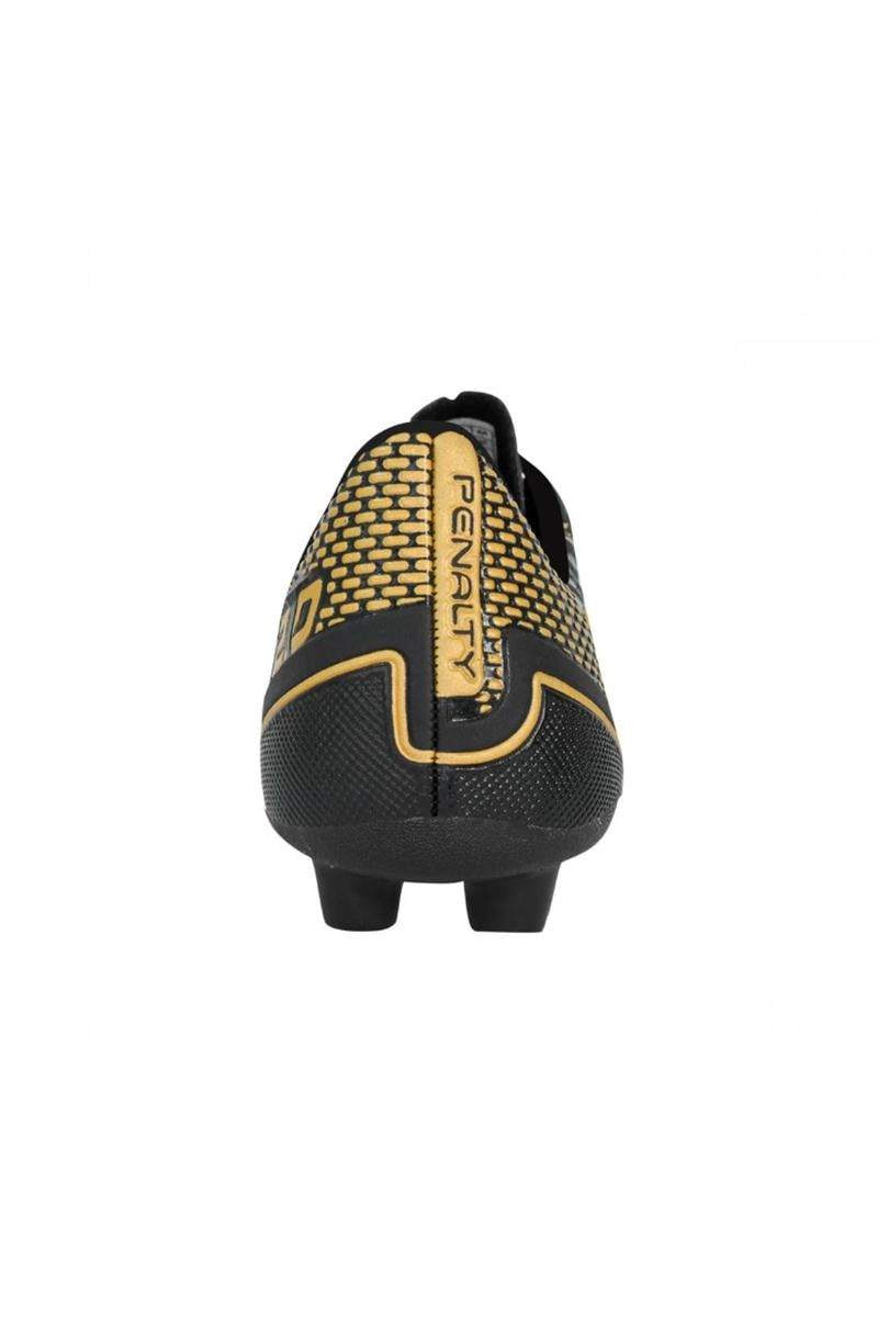 Chuteira Penalty Campo Garra Y2 Masculina Preto e Dourado Produto Chuteira Penalty Campo Garra Y2 Masculina Preto e Dourado
