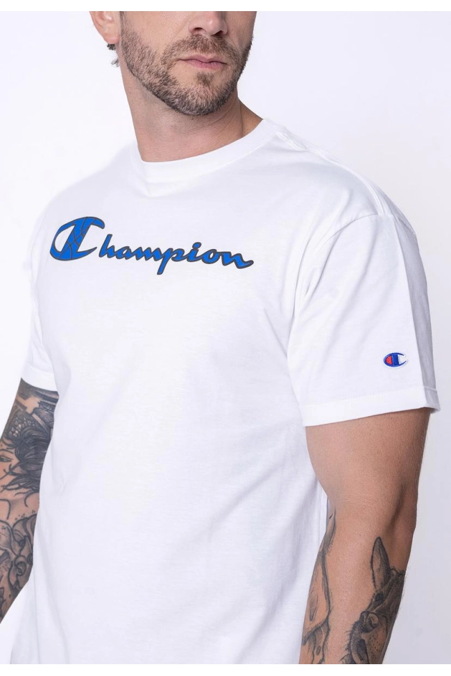 Produto Camiseta Champion Estampada Masculina Branca