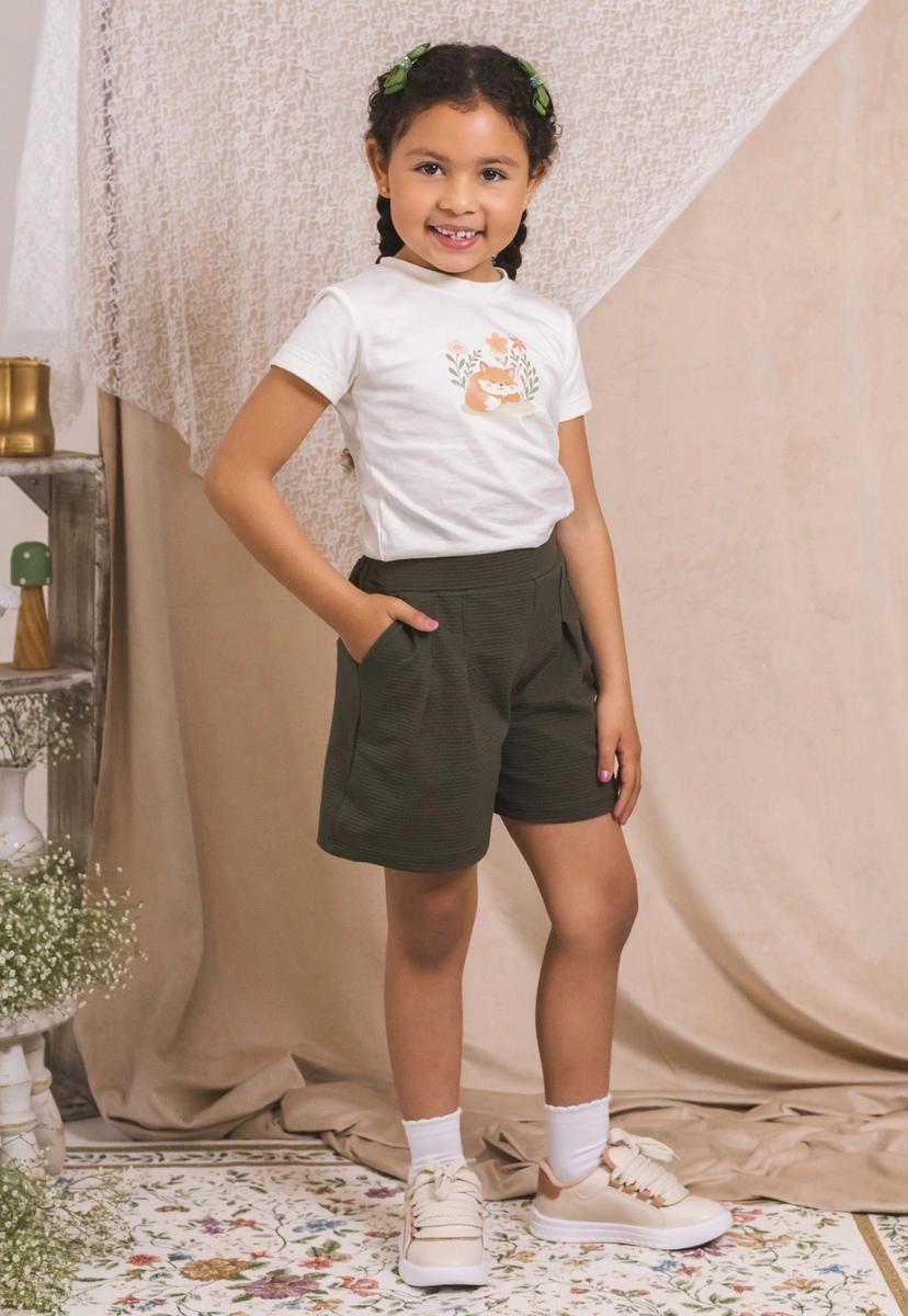 Conjunto Coccinelle Manga Curta Infantil Feminino Produto Conjunto Coccinelle Manga Curta Infantil Feminino