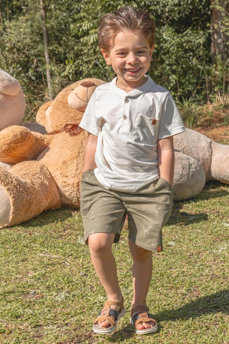 Conjunto Malwee Manga Curta Infantil Masculina Produto Conjunto Malwee Manga Curta Infantil Masculina